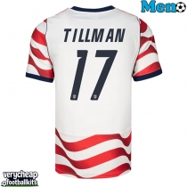 United States Malik Tillman #17 Replica Home Shirt World Cup 2026 Short Sleeve